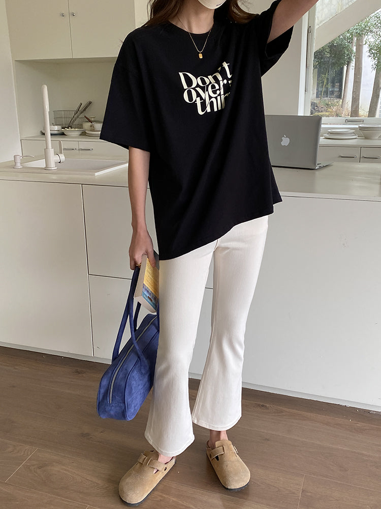 Overthink Tee Shirt (ready stock/ 3 colours)