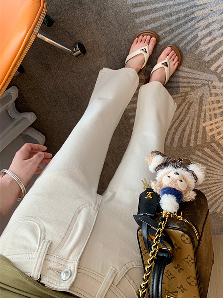 Balliese jeans (ready stock in light blue/ 4 colours)