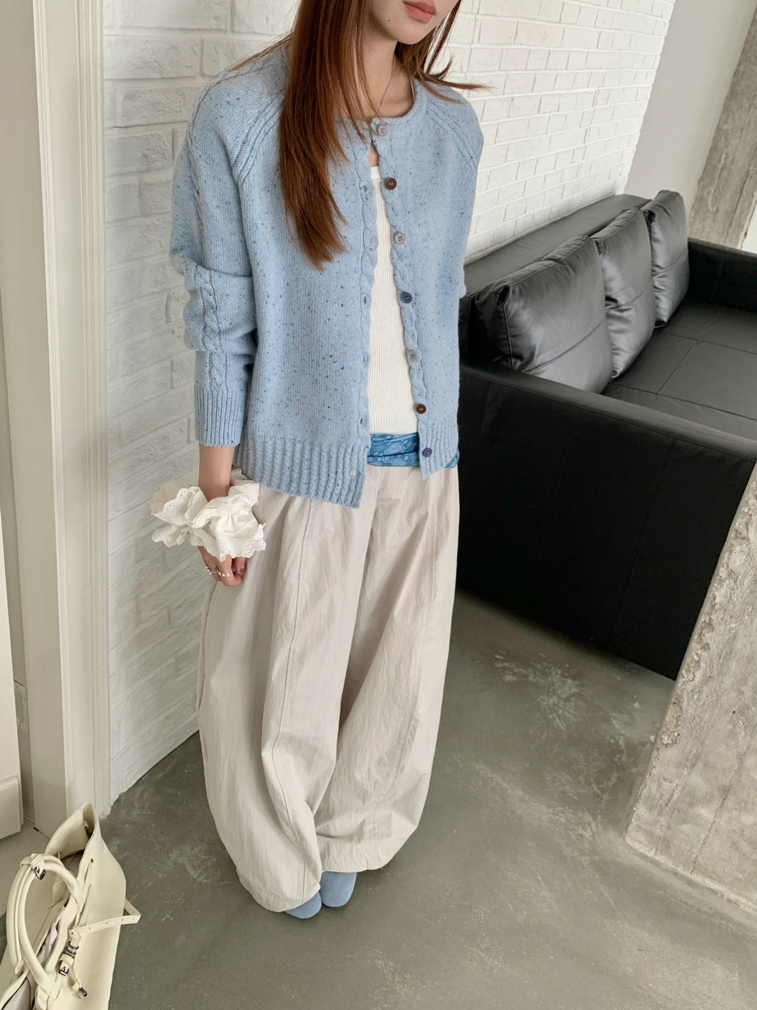 Tricolor Cardigan (preorder/ 3 colours)