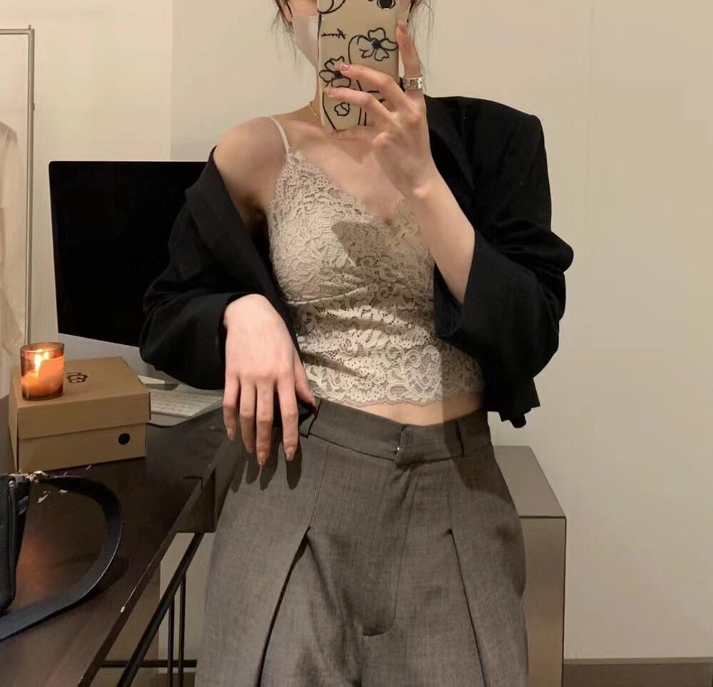 Lacey Bralette Top (preorder/ 3 colours)