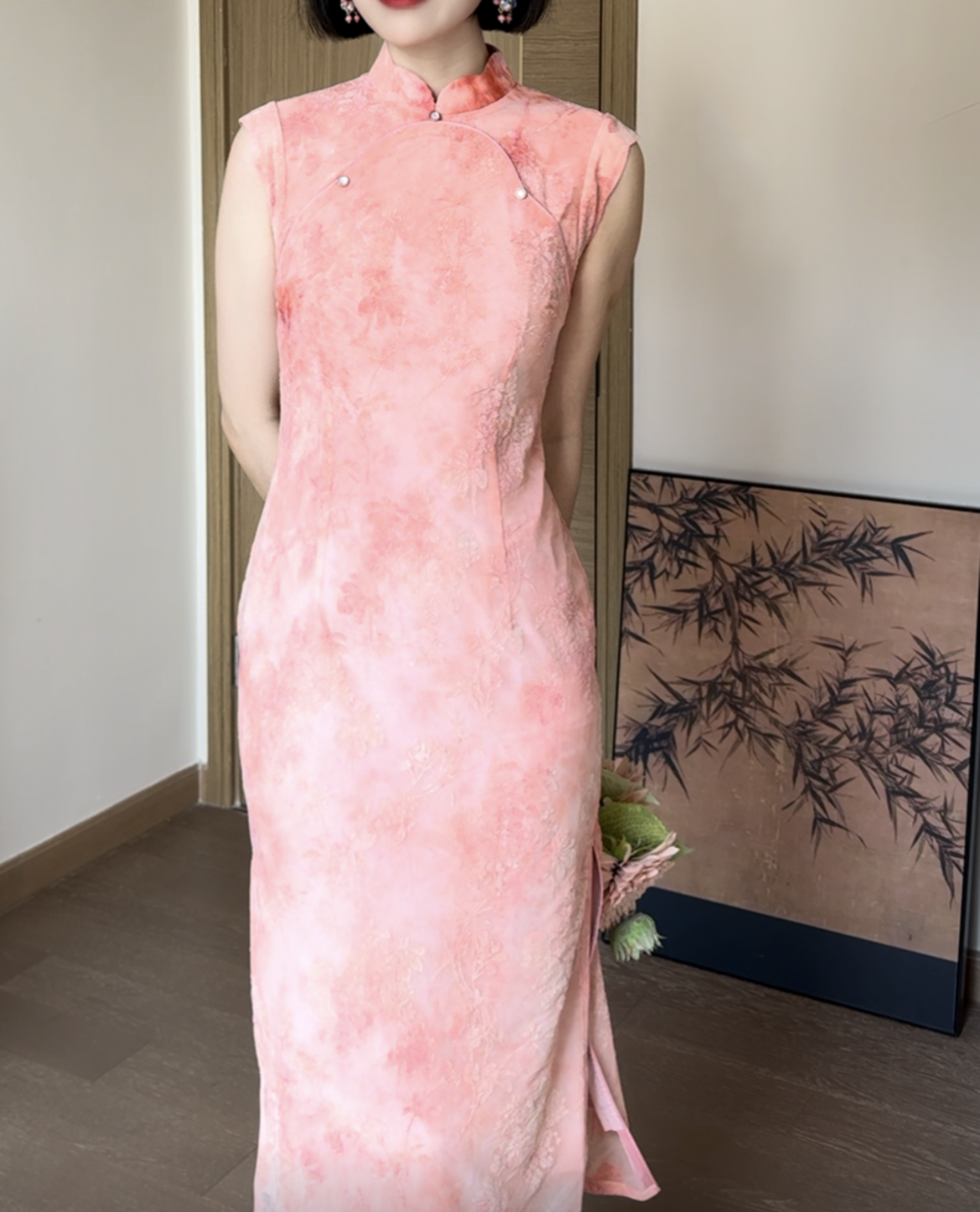 Abe cheongsam (preorder/ 2 colours)