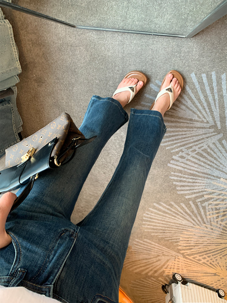 Balliese jeans (ready stock in light blue/ 4 colours)