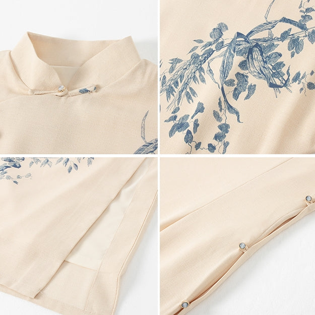 Porcelain cheongsam (preorder)