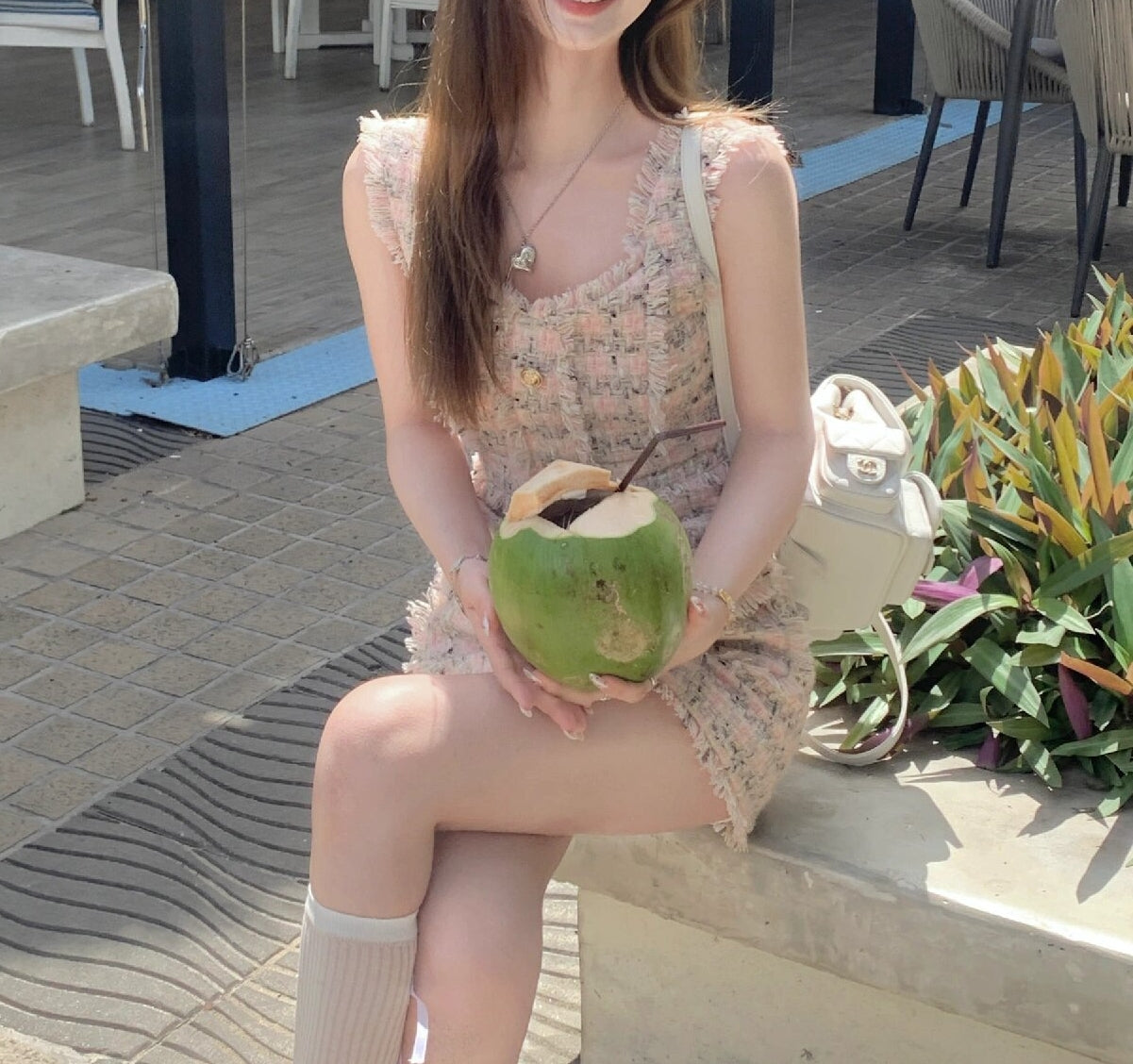 Kyo tweed dress (preorder)