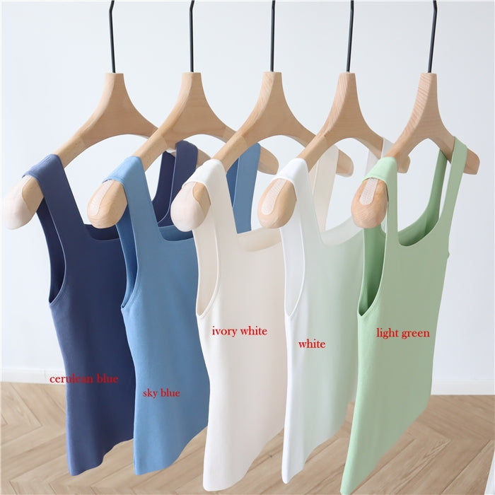 Knit tank top (preorder/ 7 colours)