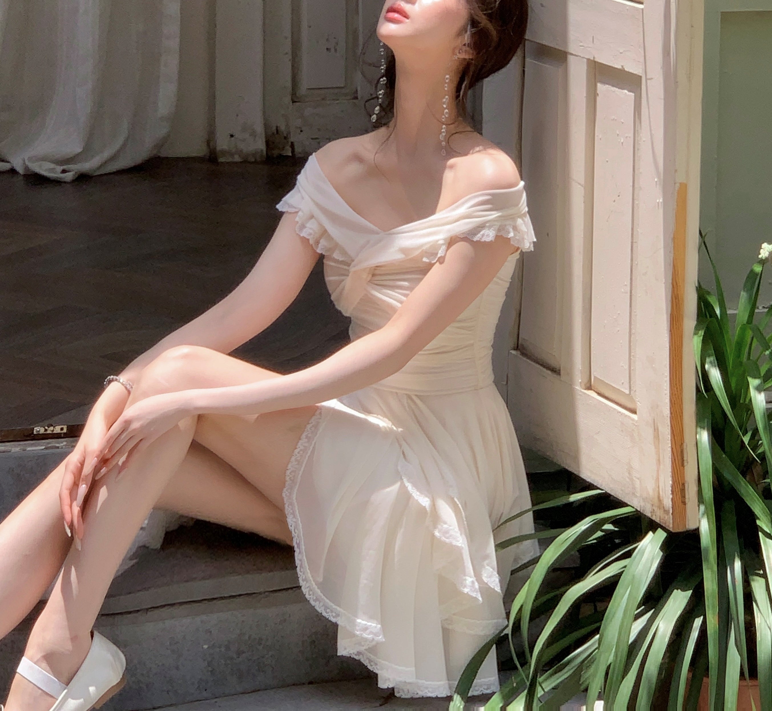 Evanescence dress (ready stock in midi (S)/ 2 lengths)