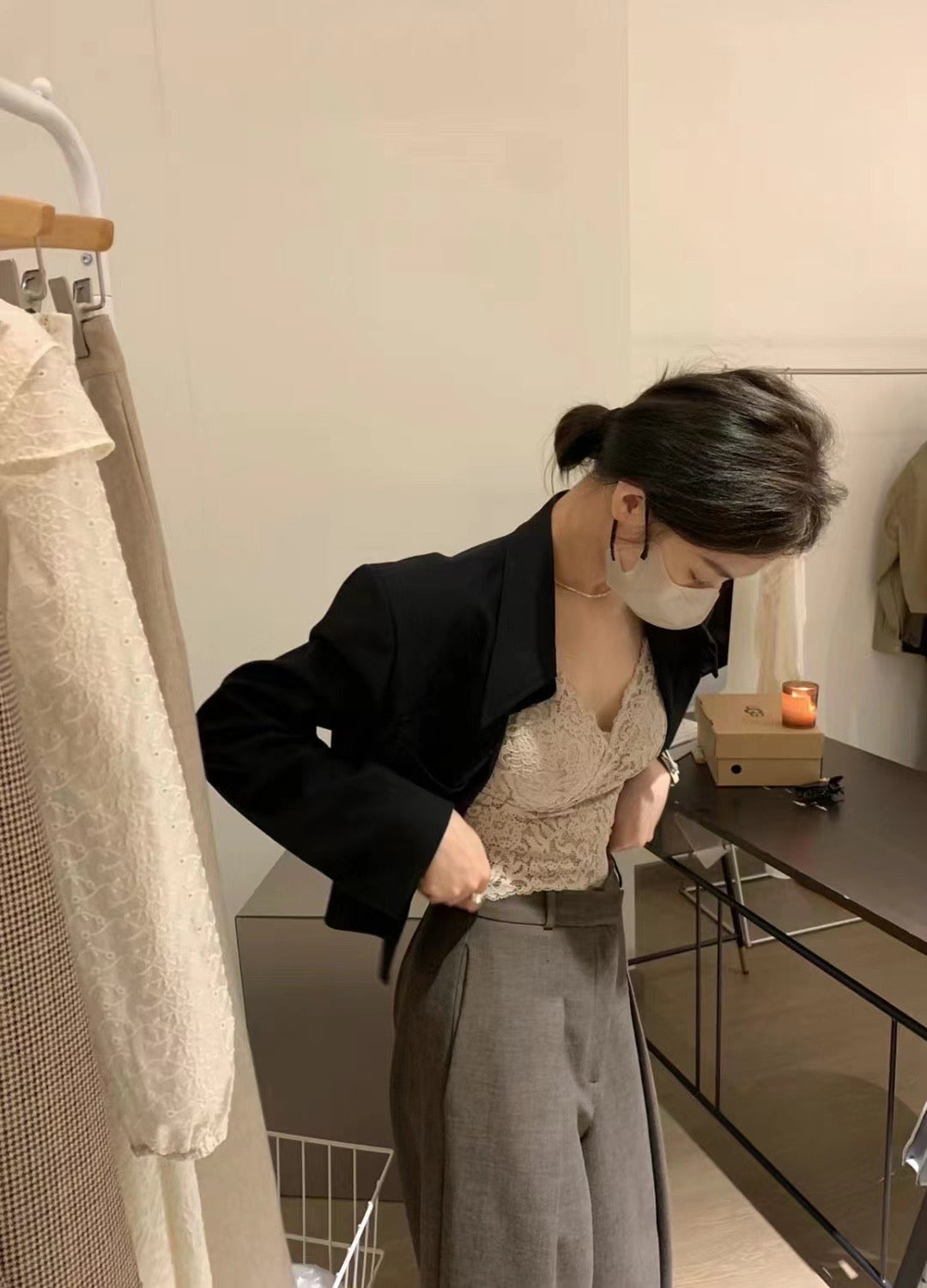 Lacey Bralette Top (preorder/ 3 colours)