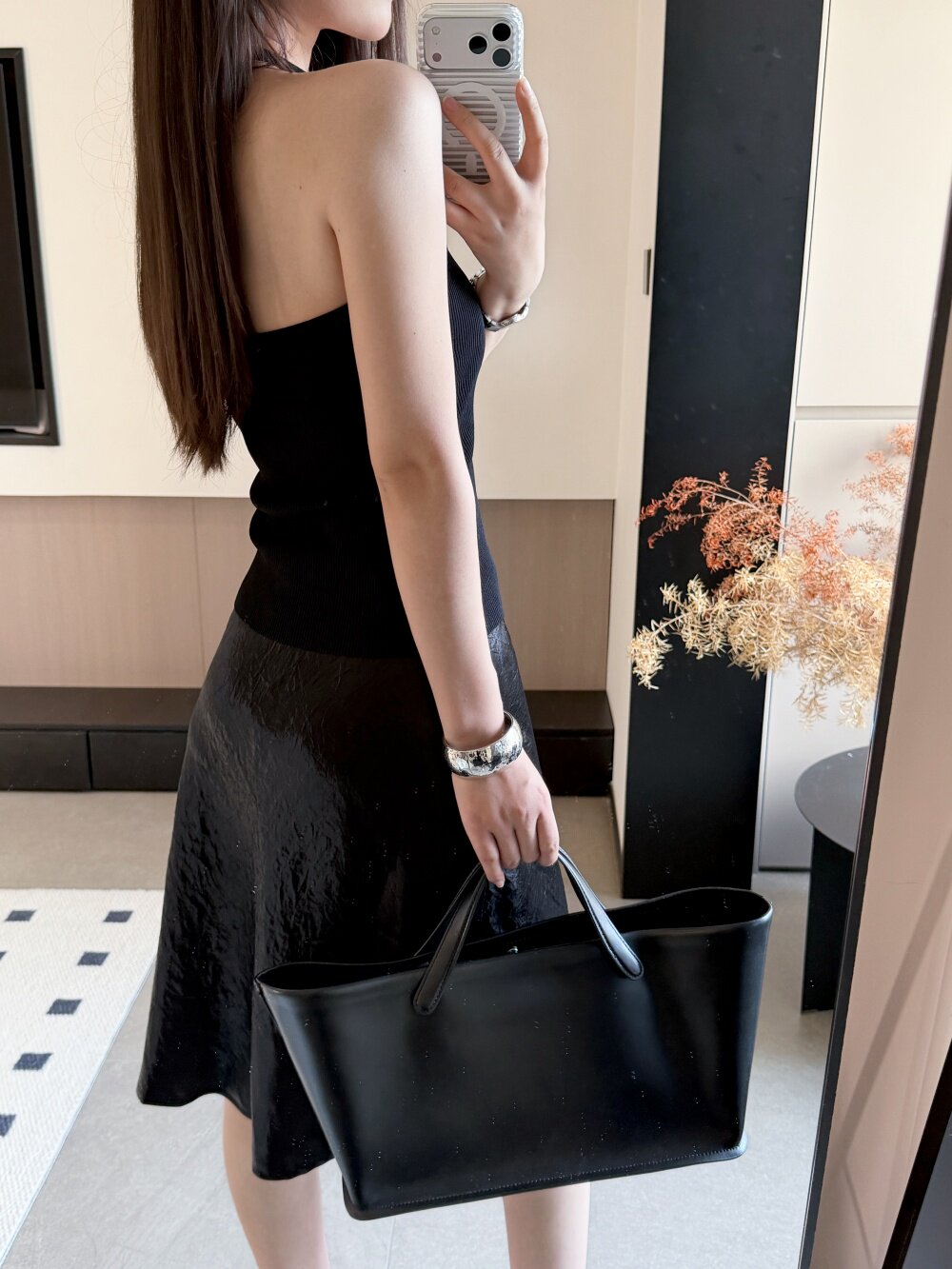 Rhea knee length skirt (preorder/ 3 colours)