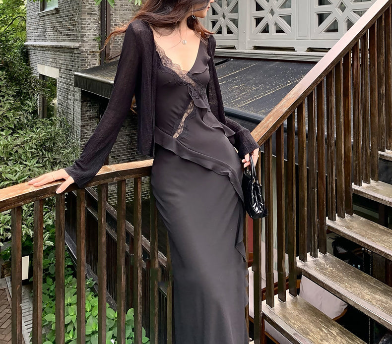 Maxell maxi dress (ready stock in L)