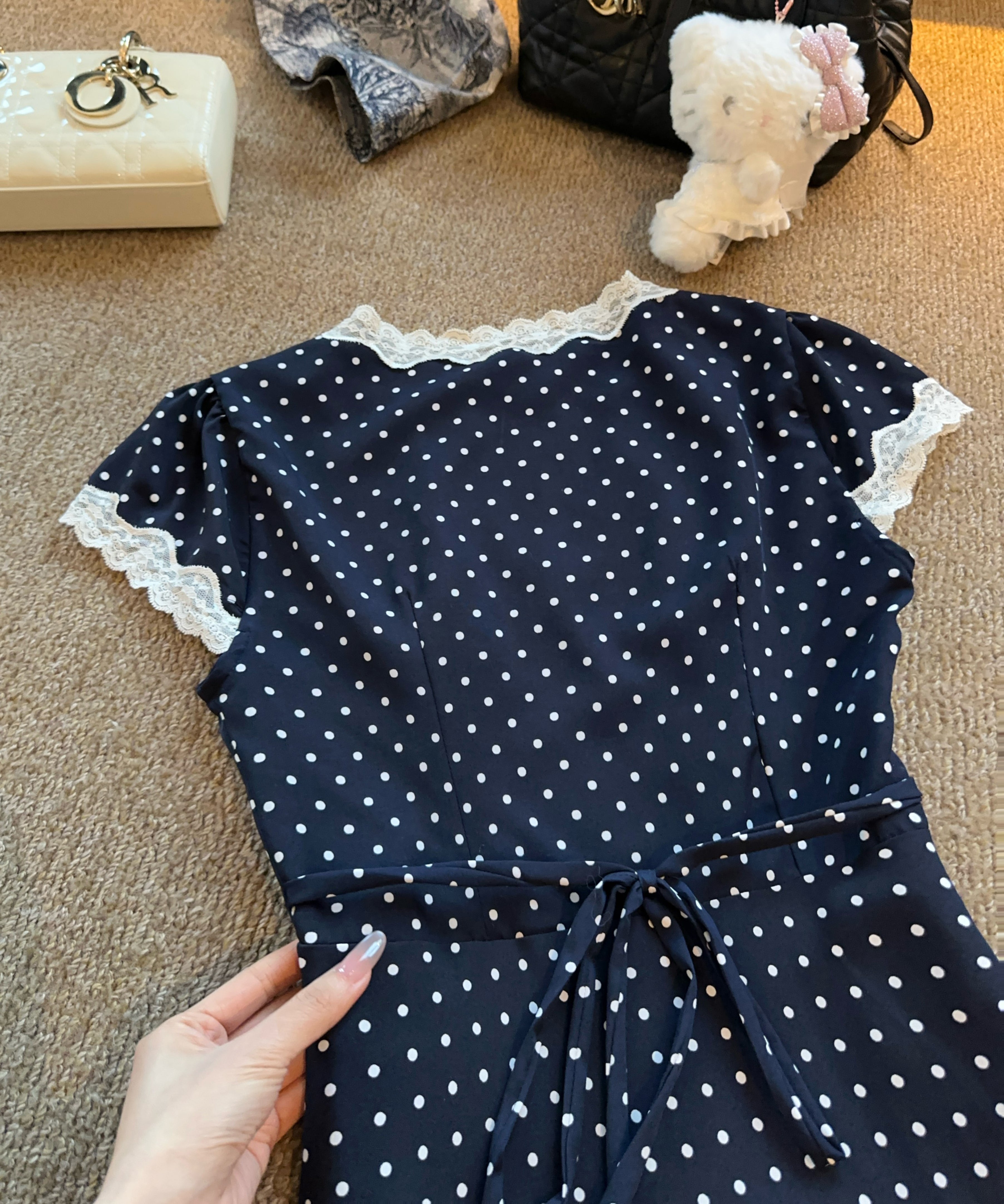 Maiden polka dress (preorder)