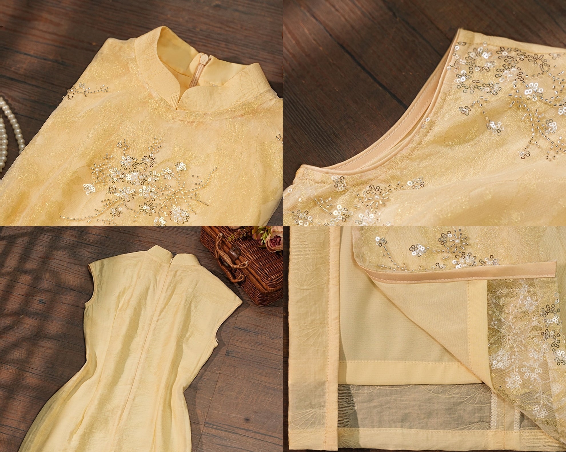 Poetry cheongsam (preorder)