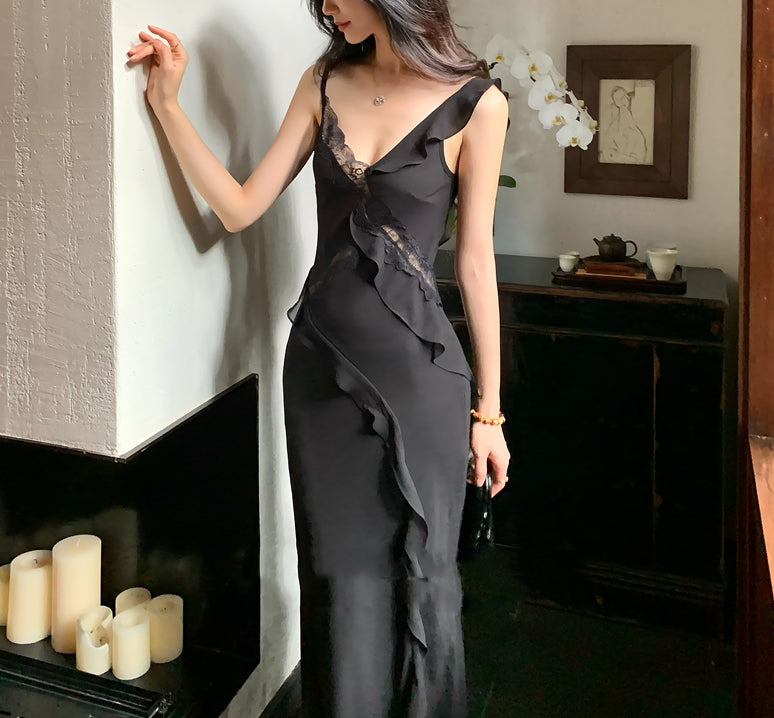 Maxell maxi dress (ready stock in L)