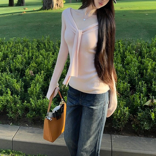 Draped top (preorder/ 4 colours)