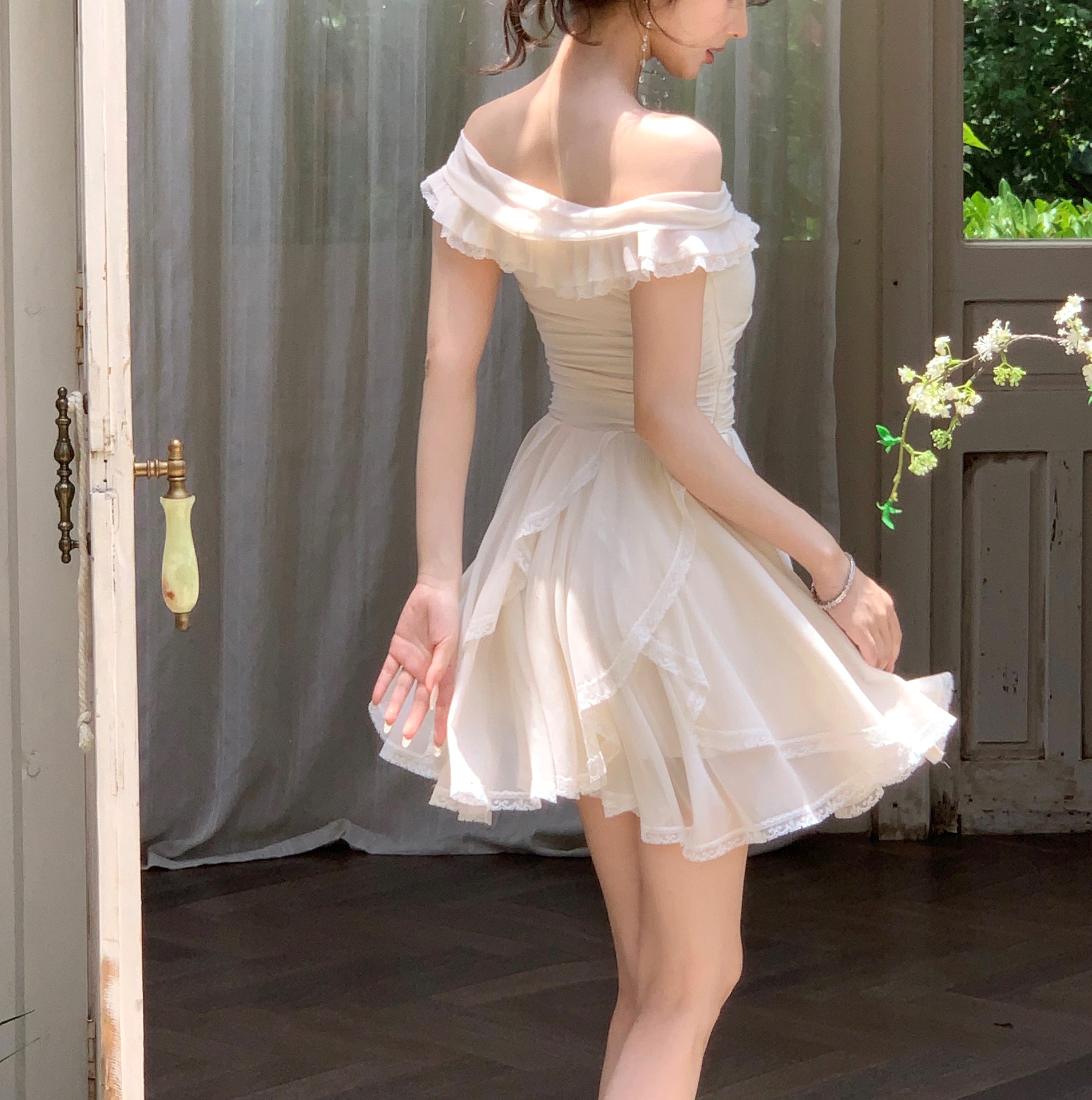 Evanescence dress (ready stock in midi (S)/ 2 lengths)