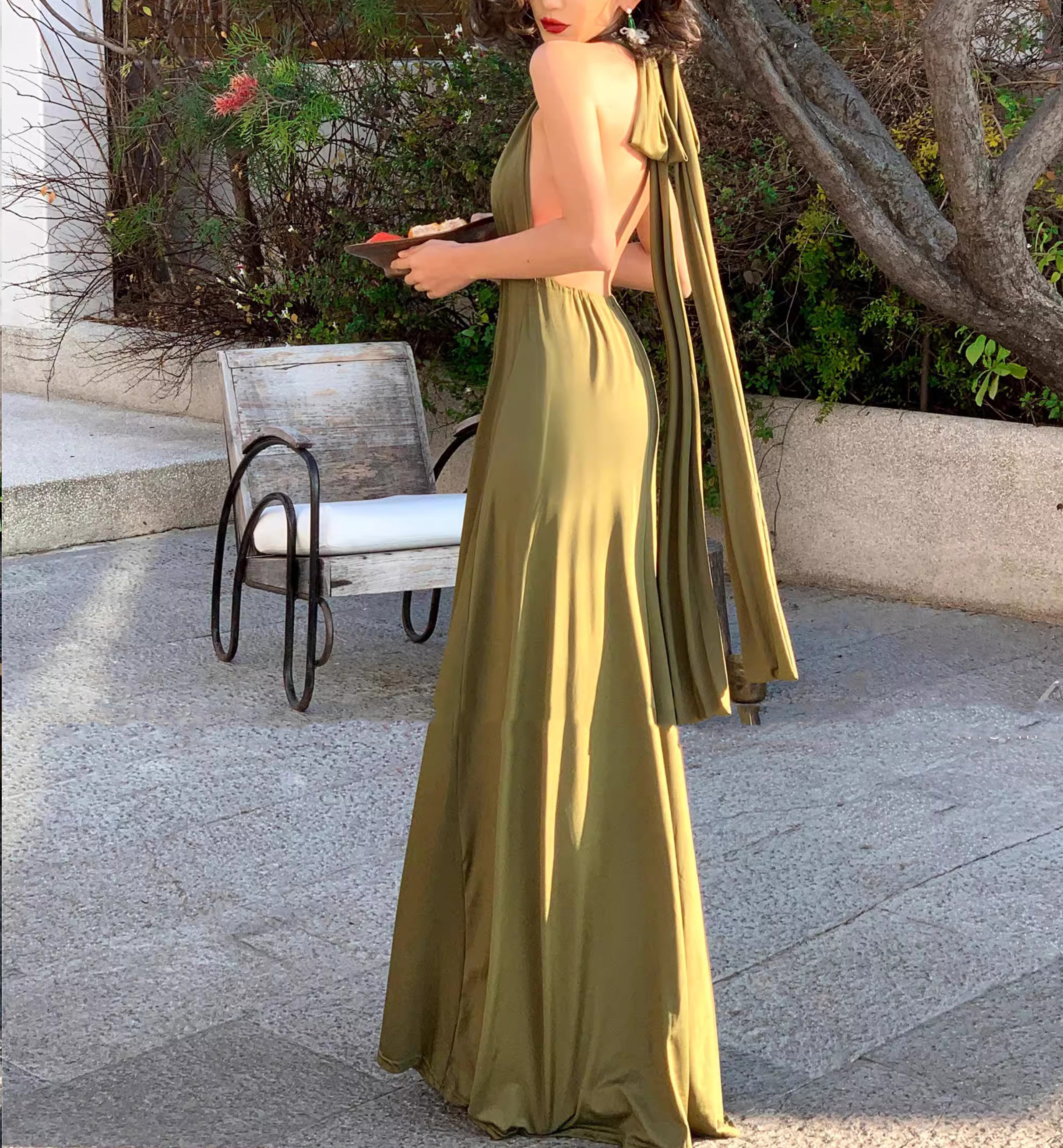 Convertible maxi dress (preorder/ 3 colours)