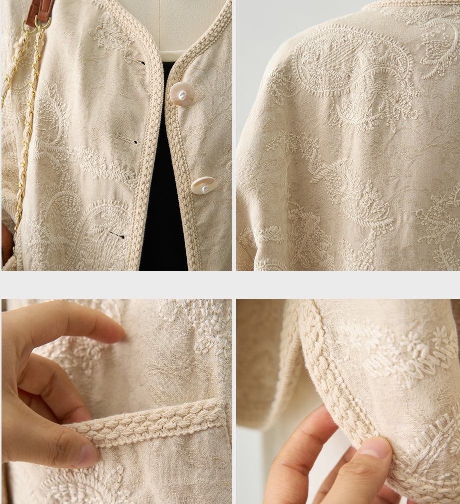 Thompson linen top (preorder)