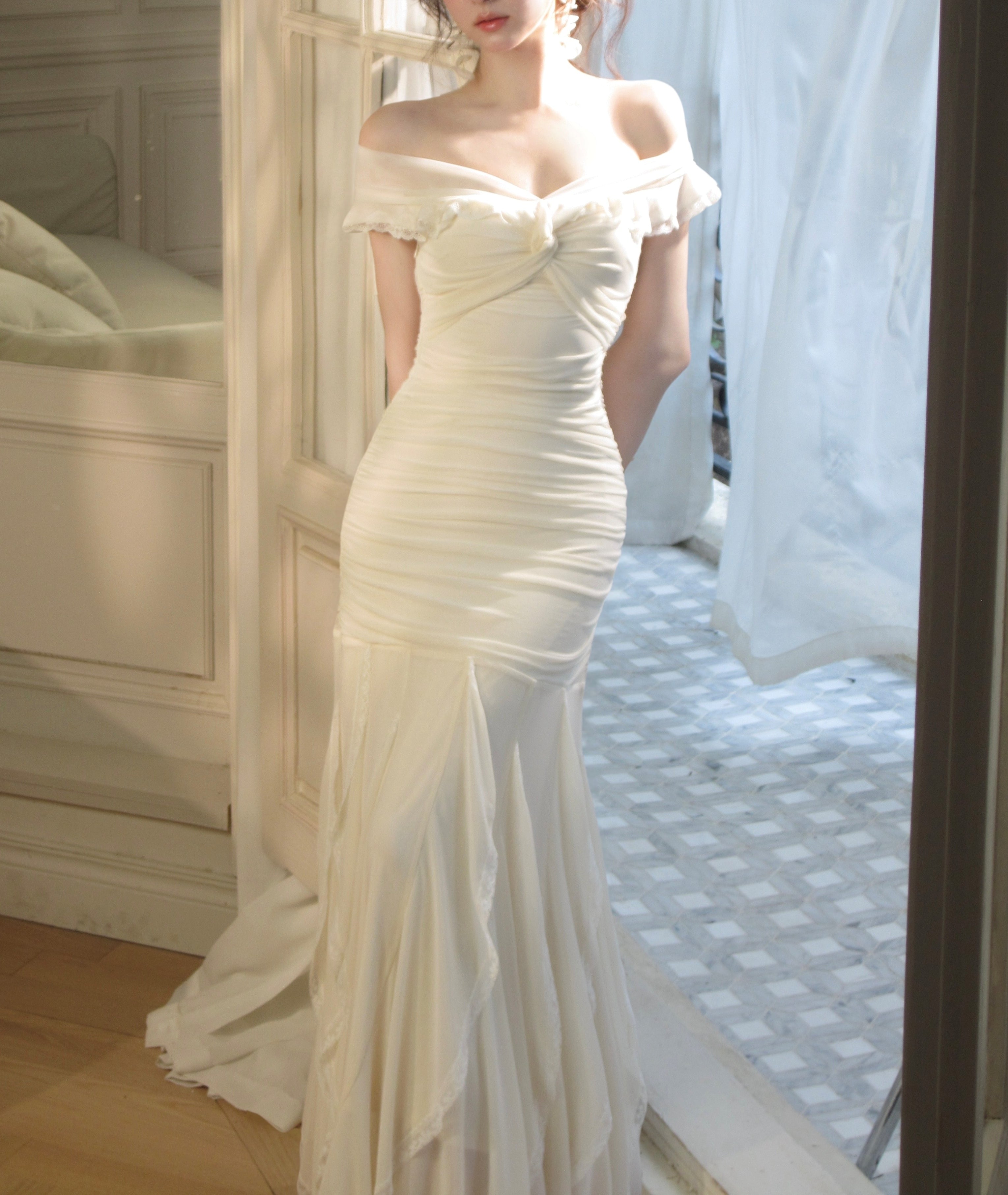 Evanescence dress (ready stock in midi (S)/ 2 lengths)