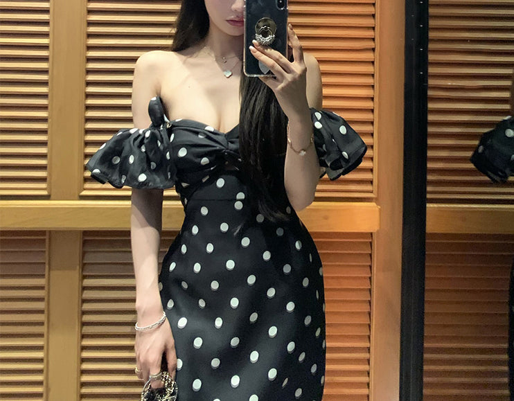 Polky dress (preorder/ 2 colours)