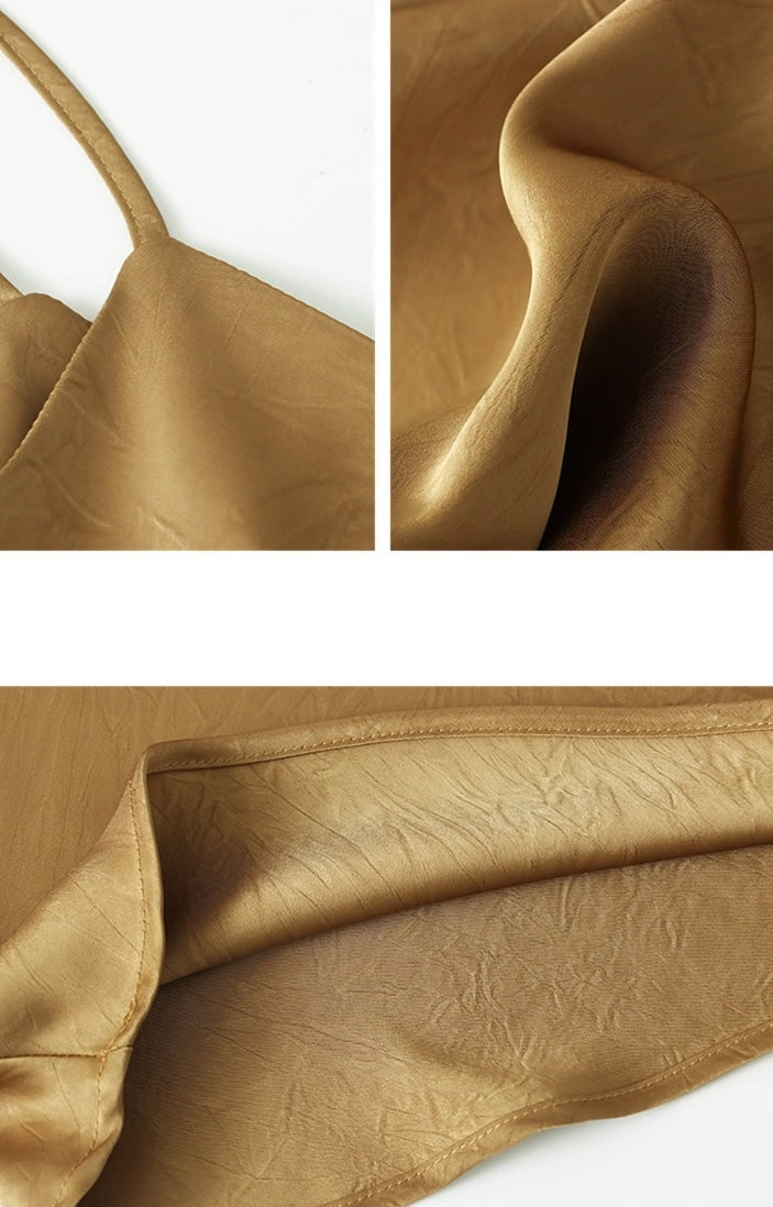 Cobbled top (ready stock in gold (L)/ 3 colours)