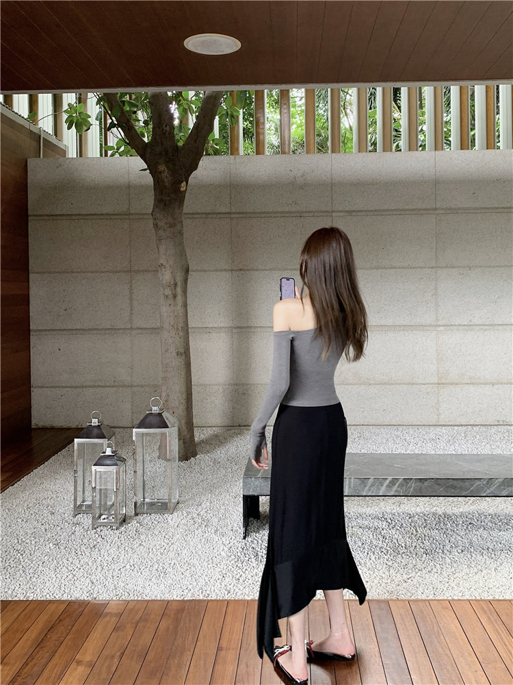 Yael skirt (ready stock in S)