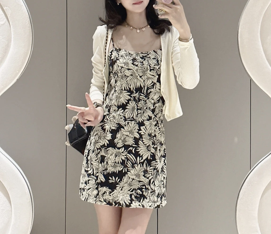 Frenchie dress (ready stock in M)