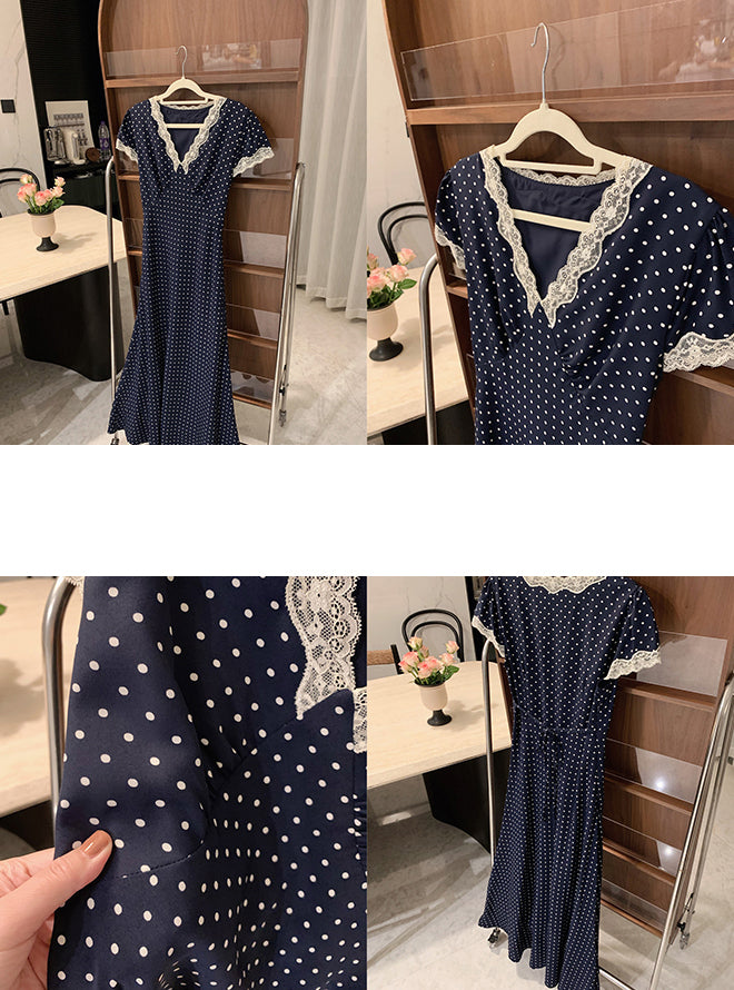 Maiden polka dress (preorder)