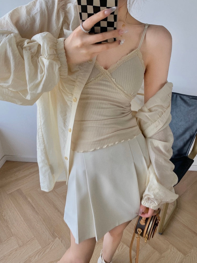 Demi bralette top (ready stock in grey/ 5 colours)