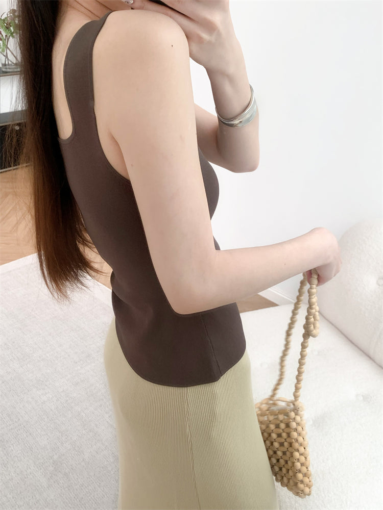 Knit tank top (preorder/ 7 colours)