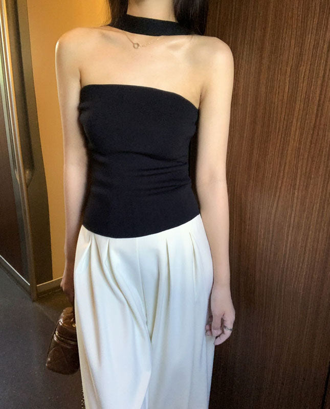 Penelope halterneck top (preorder/ 4 colours)