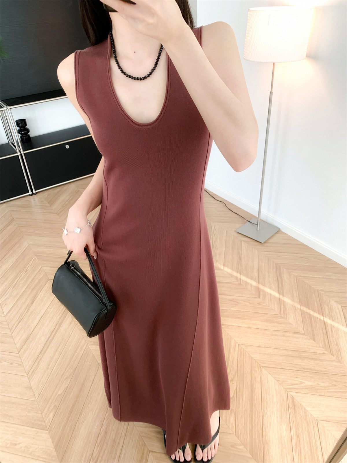 Drape dress and shawl set (preorder/ 3 colours)