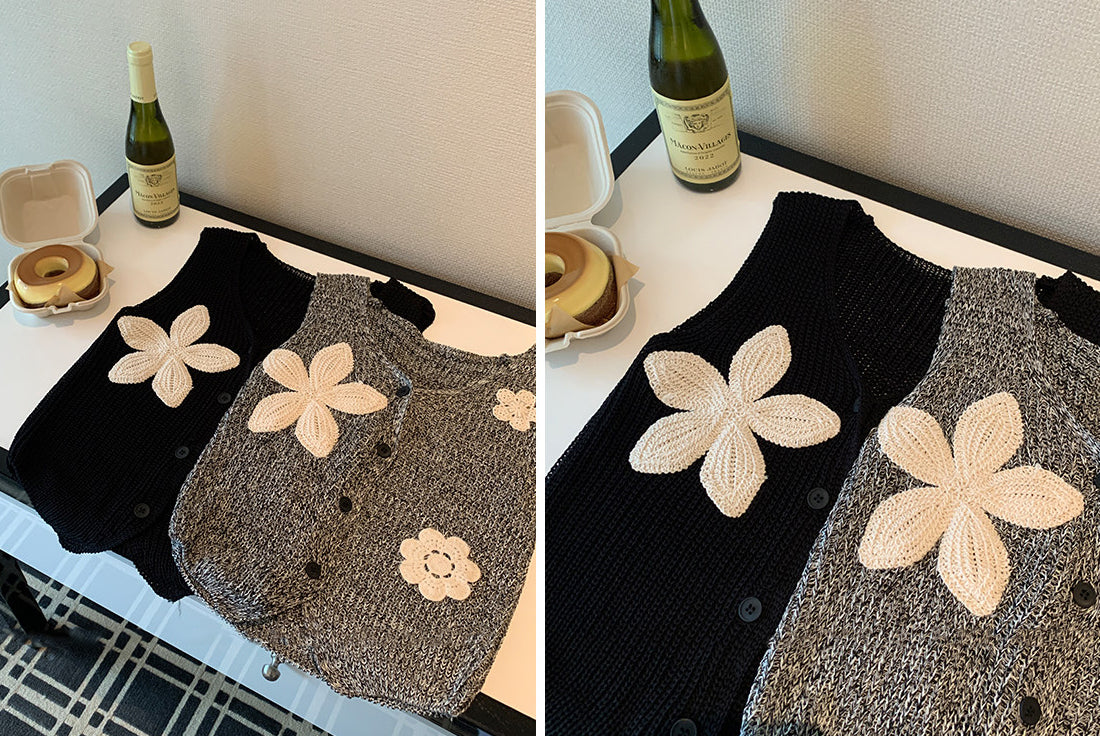 Florie patch top (preorder/ 2 colours)