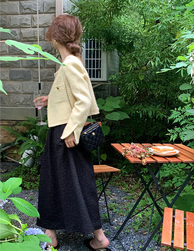 Veste en tweed Calrose (précommande / 3 couleurs)