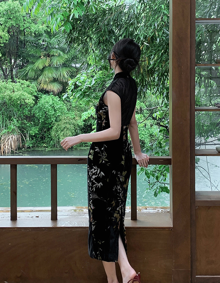 Slyvester cheongsam (ready stock in XS)