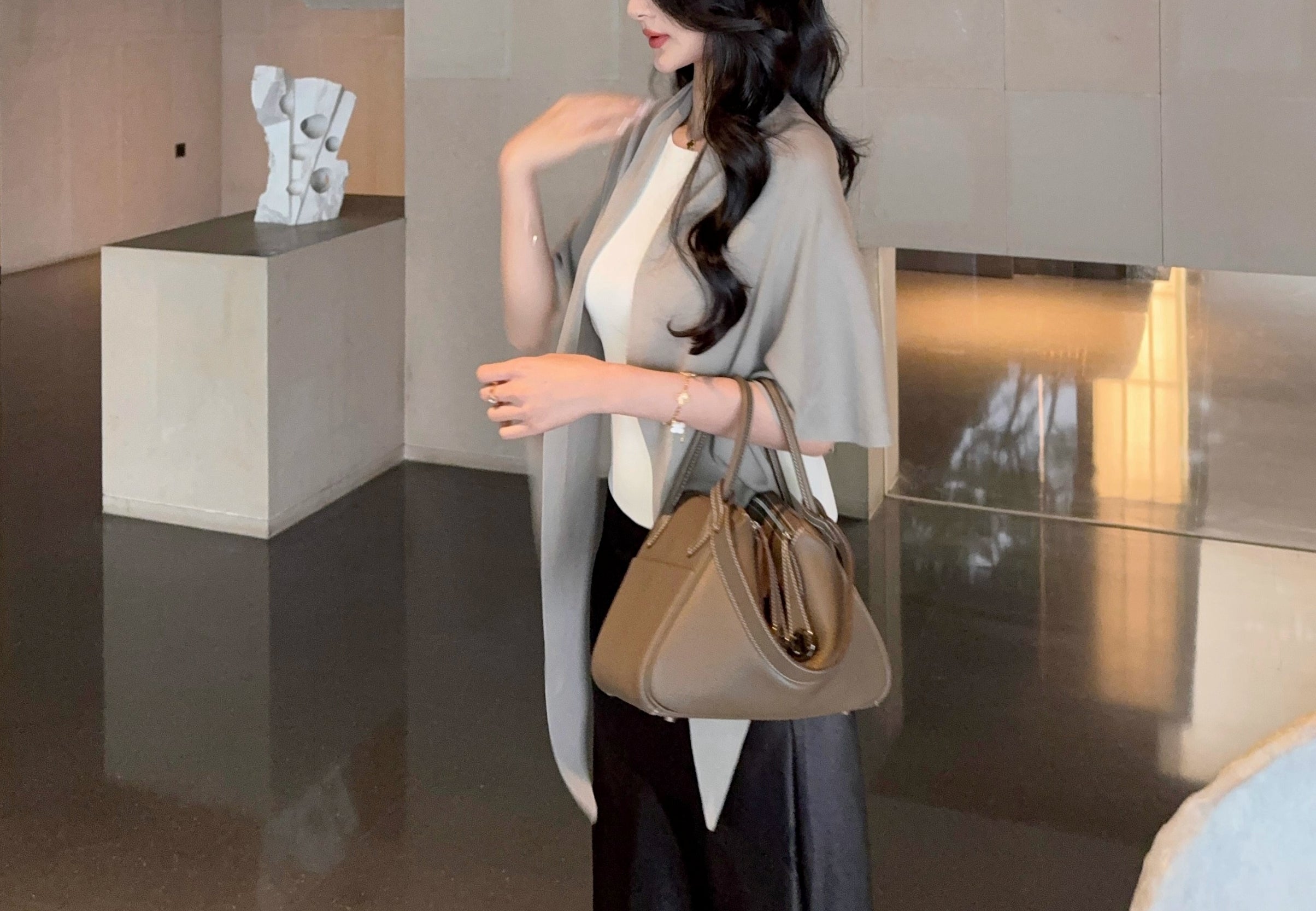 Gilly shawl top (ready stock)