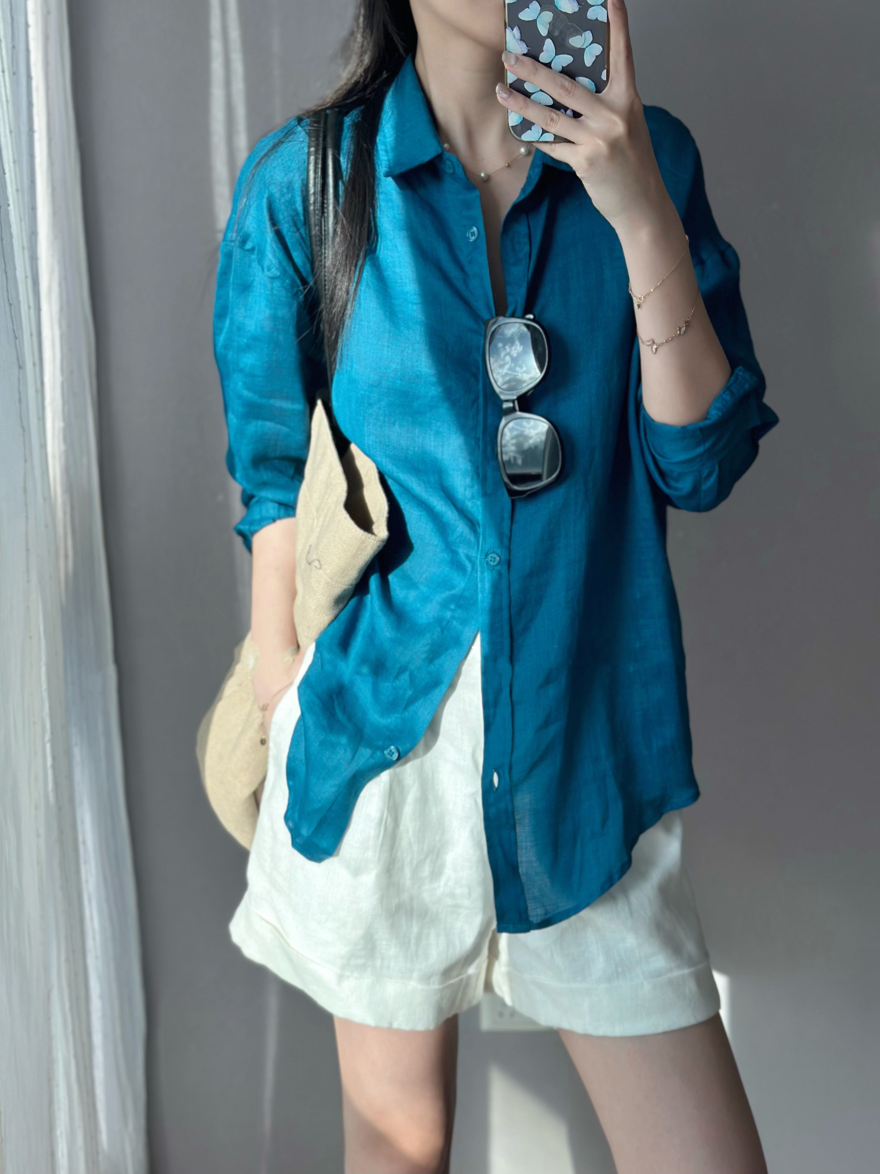 Ramie linen shirt (preorder/ 6 colours)