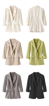 Hailey blazer (ready stock in green and beige (S)/ 5 colours)