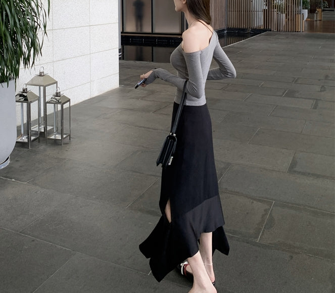 Yael skirt (ready stock in S)