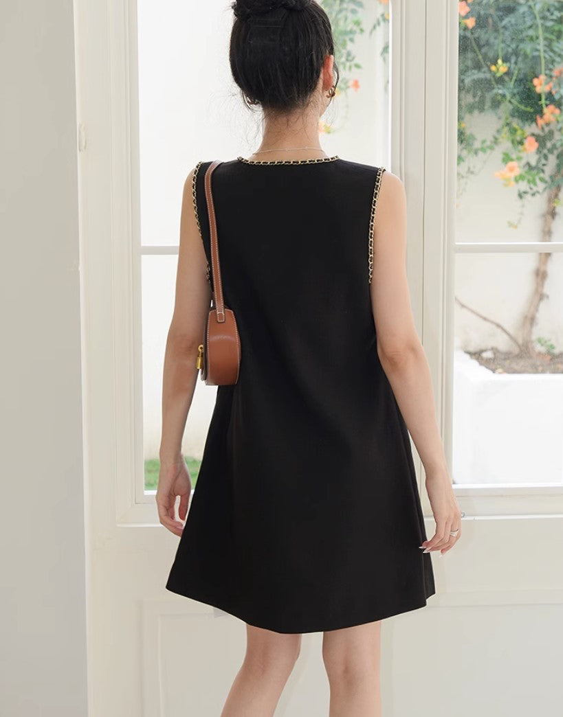 Aoi dress (ready stock in white (XL)/ 2 colours)