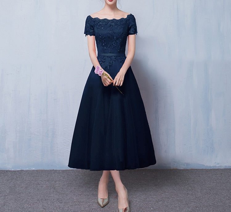 Christine off the outlet shoulder ball gown