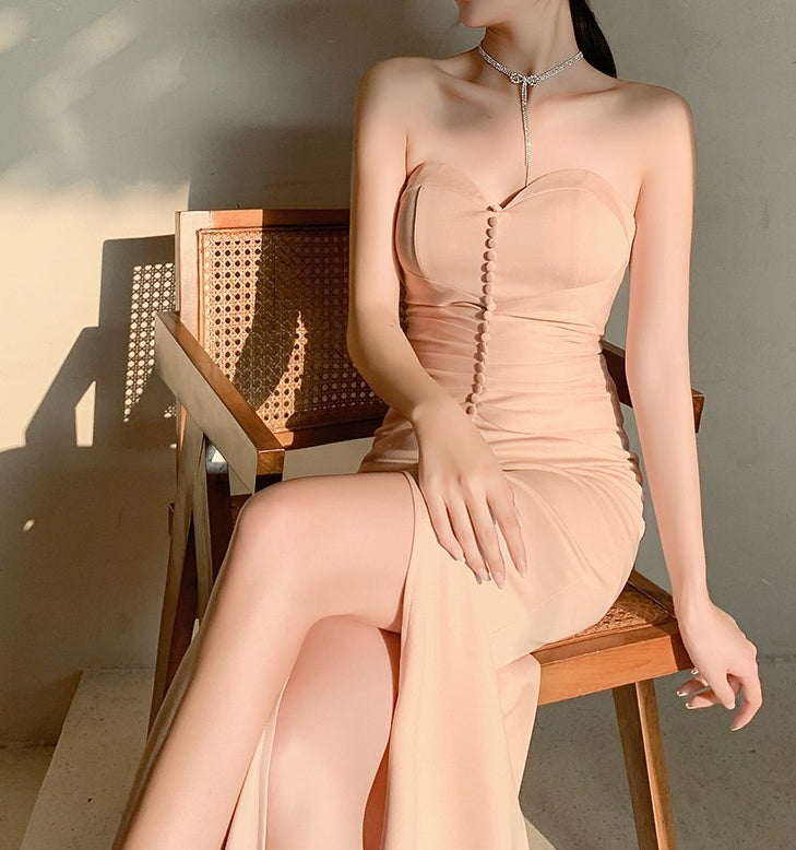 Phyllis gown (ready stock in white (M/ fits S)/ 5 colours)