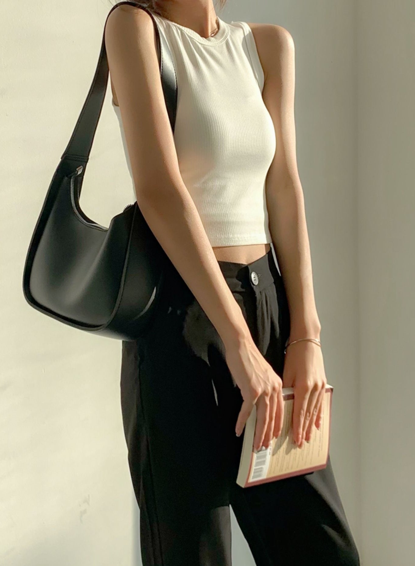 Cropped Tank Top (ready stock/ 4 colours)