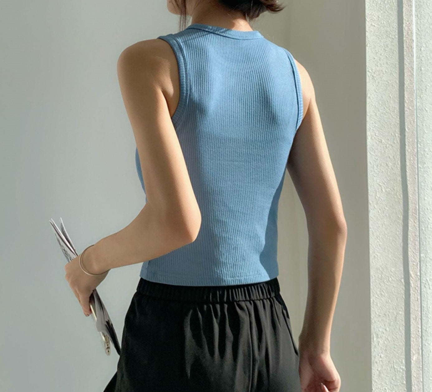 Cropped Tank Top (ready stock/ 4 colours)