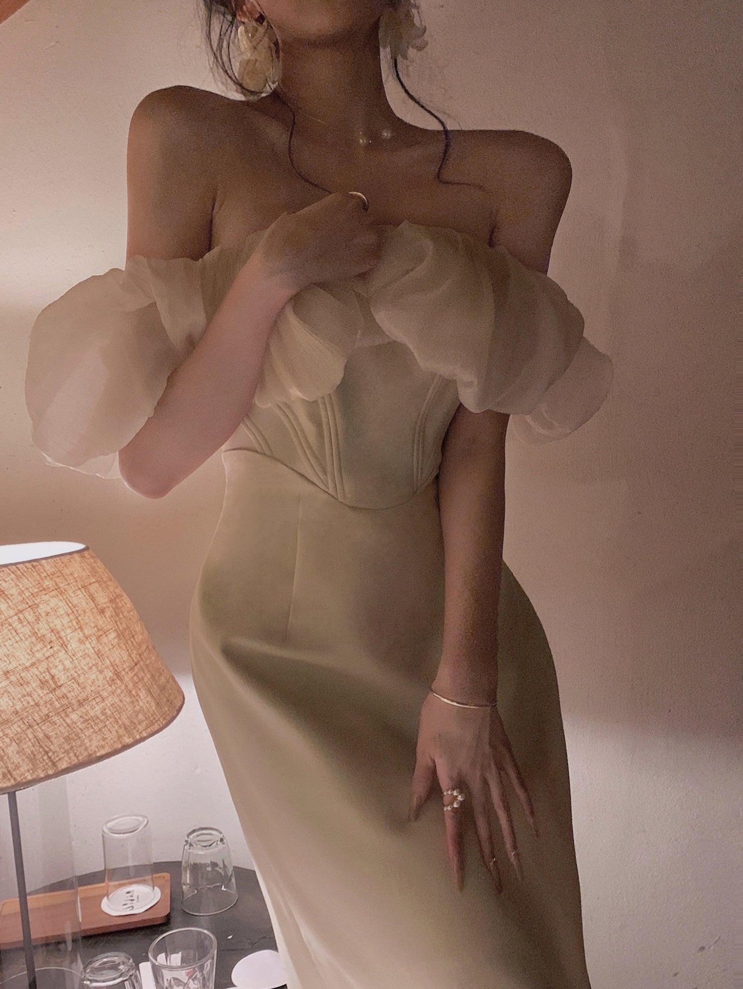 Thalia dress (ready stock in M)