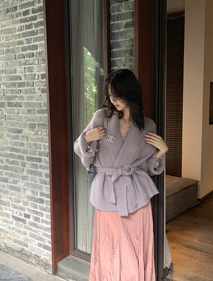 Laurie oversized cardigan (PREORDER/ 4 colours)