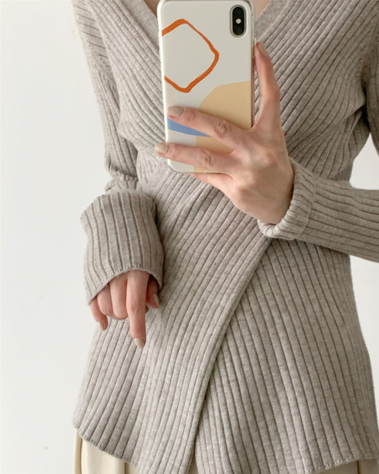 Nuance knit top (preorder/ 4 colours)