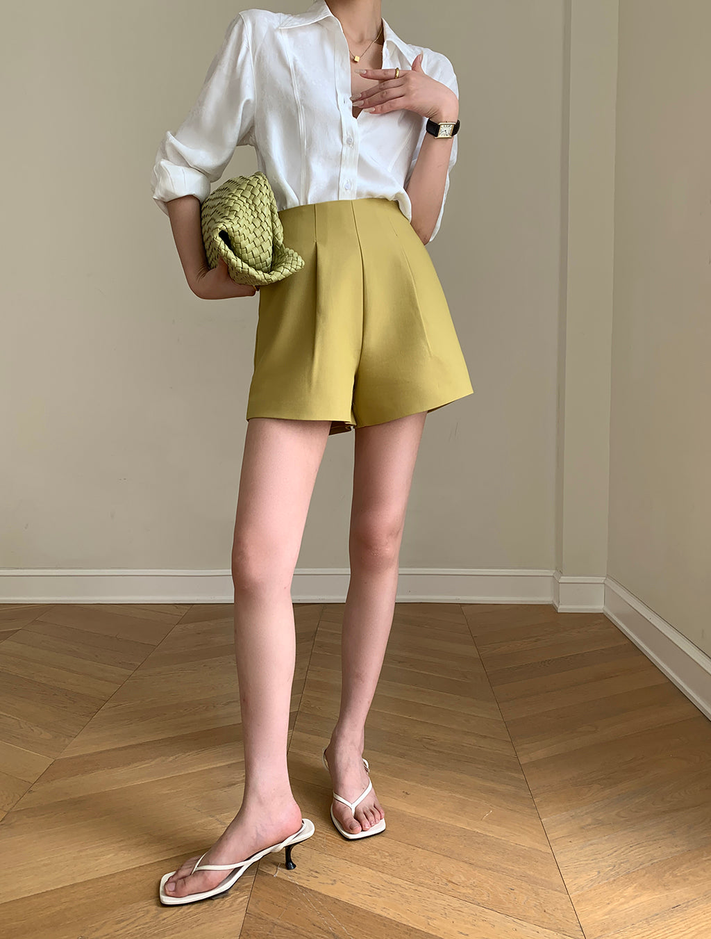 Angie shorts (ready stock in black/ 4 colours)