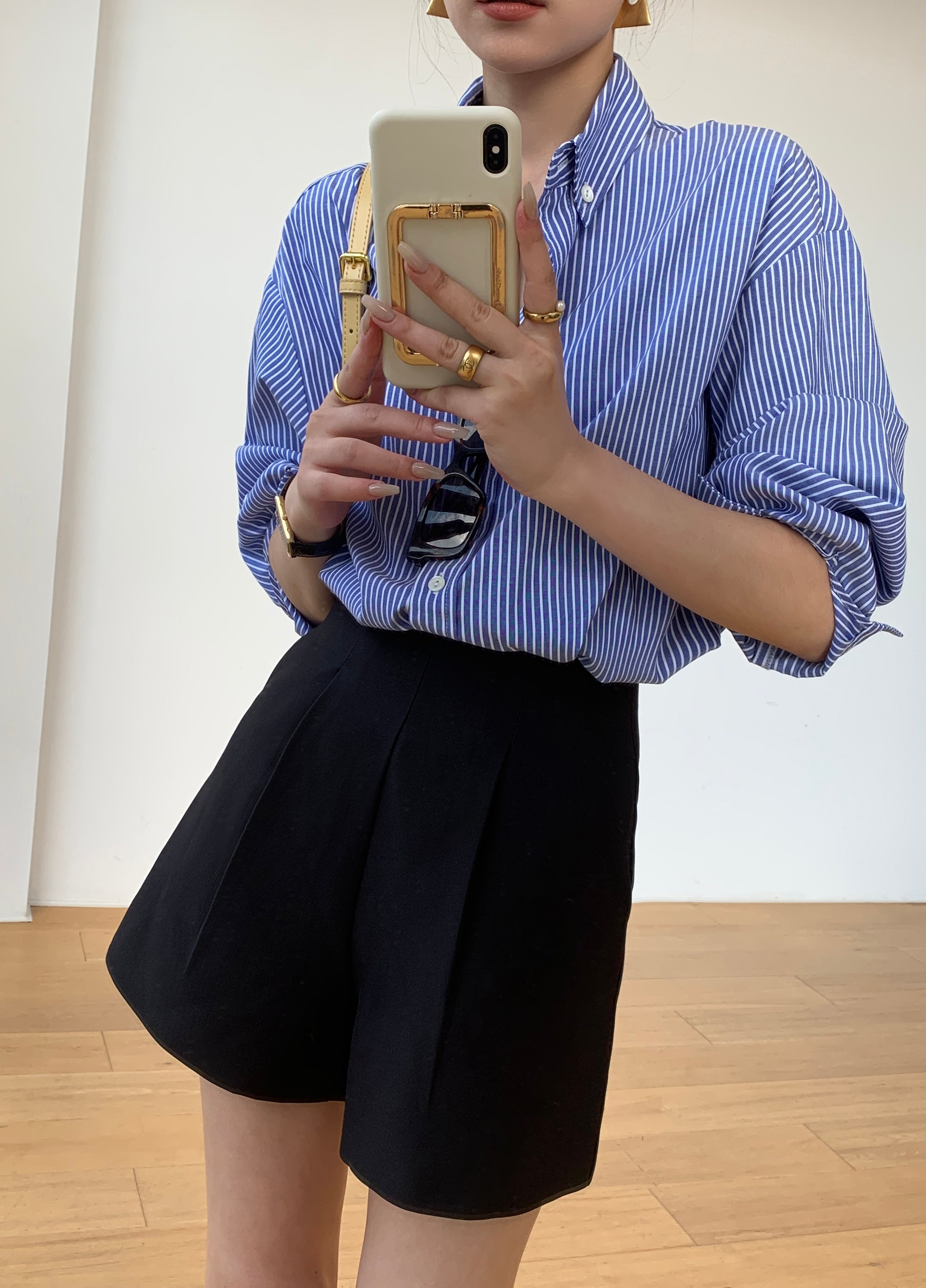 Angie shorts (ready stock in black/ 4 colours)