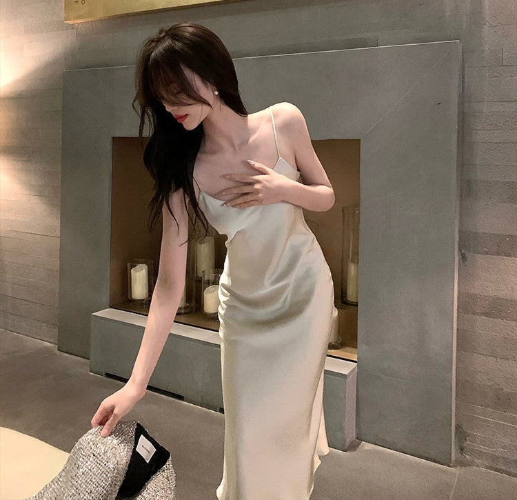 Hanson dress (ready stock in grey (ML)/ 2 colours)