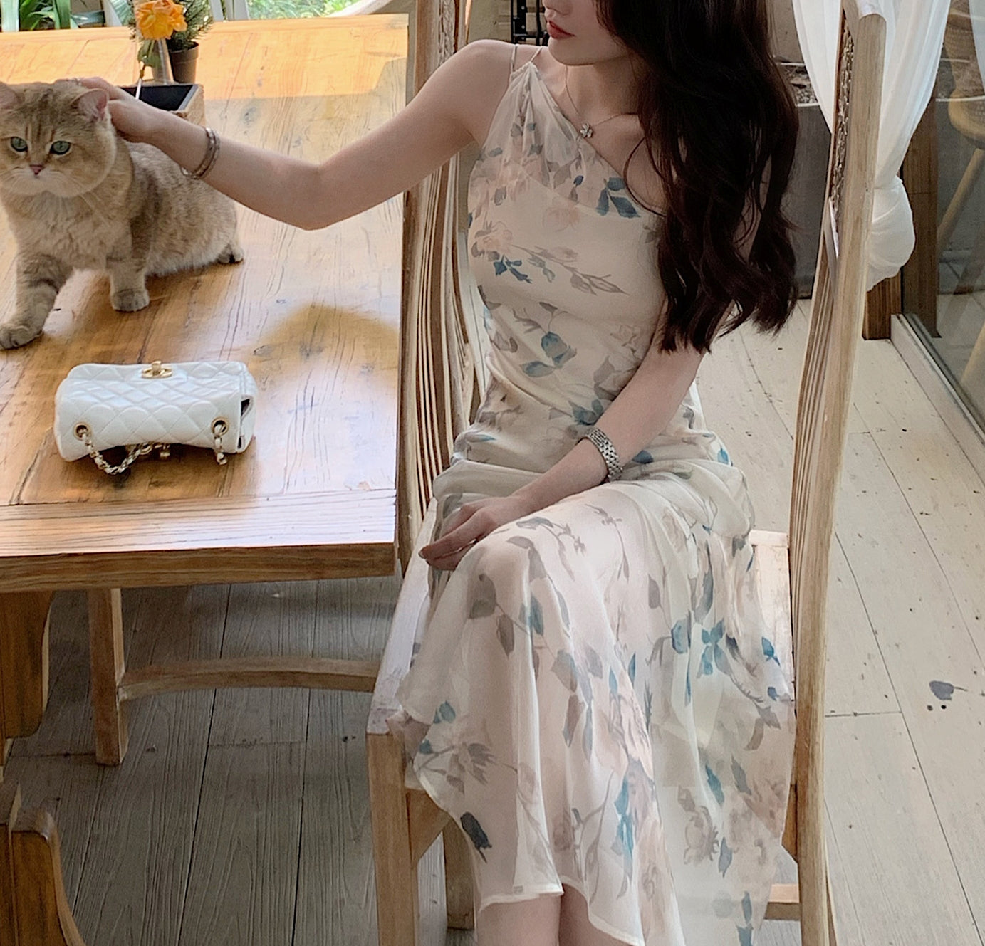 Misty Dress (ready stock in L/ small cutting)