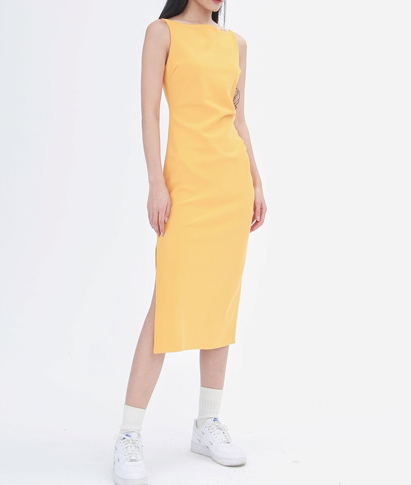 Aryan dress (ready stock in orange (S)/ 11 colours)